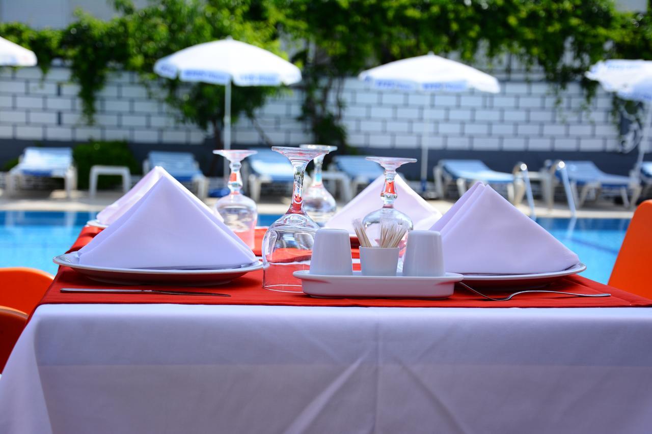 Andros Family Club Aparthotel Side Bagian luar foto