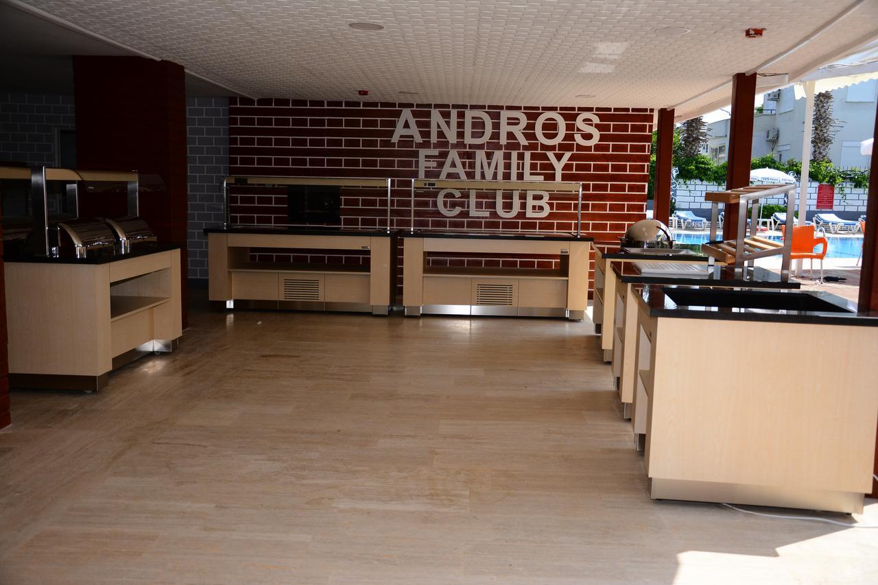 Andros Family Club Aparthotel Side Bagian luar foto